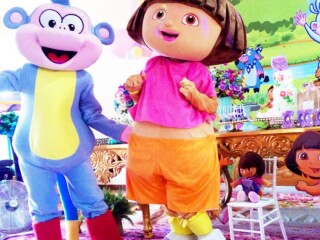 Dora Aventureira e Botas Cosplay cover personagens vivos Santo Andr Servicos para festas infantis e eventos no 216488456 