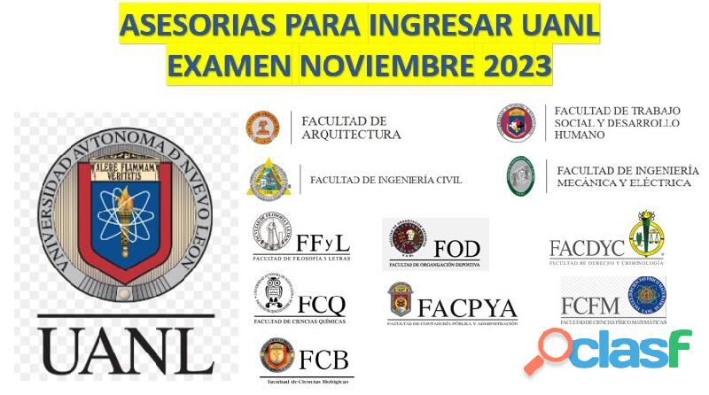 asesorias-para-examenes-de-admision-uanl-tec-udem-en-san-nicolas-de-los-garza-clasf-formacion-y-libros-big-0