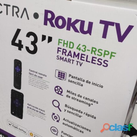 pantalla-smart-tv-spectra-43-roku-tv-en-guadalajara-clasf-imagen-y-sonido-big-0