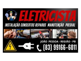 ELETRICISTA INSTALAÇÃO REPAROS 83 99166-6011 João Pessoa Centro - Pintor de parede e reformas 