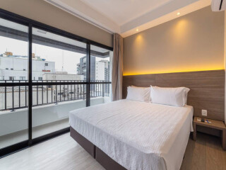 Apartamento de temporada em Bela Vista, São Paulo São Paulo. Uotel Bela Vista - Apartamento Studio