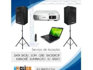 Aluguel de equipamentos multimdia pra eventos Joo Pessoa Sul Servicos para festas infantis e eventos no 196466700 