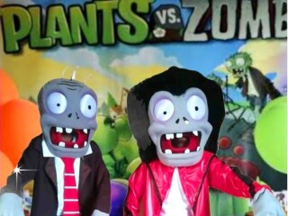 Plantas zombies Cover personagens vivos para festa infantil So Bernardo do Campo Servicos para festas infantis e eventos no 206718488 