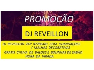 Dj reveillon salvador som e luz pacote promocional Itapu Servicos para festas infantis e eventos no 226450107 