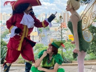 PERSONAGENS PETER PAN E SININHO PARA FESTAS E EVENTOS Noroeste Servicos para festas infantis e eventos no 316349327 