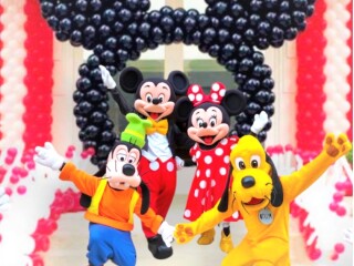 Turma Mickey Minnie cover personagens vivos Ipiranga Servicos para festas infantis e eventos no 319899800 