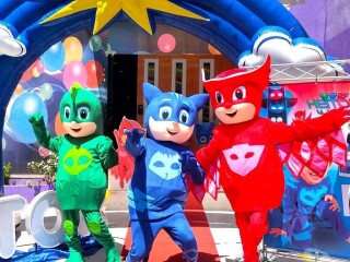 Pj Masks cover personagens vivos festa infantil Vila Prudente Servicos para festas infantis e eventos no 322350368 