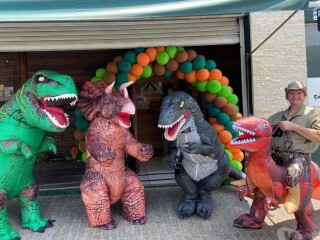 Dinossauros cover personagens vivos Carro Servicos para festas infantis e eventos no 328059806 