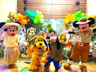 Turma Mickey Safari cover personagens vivos Minnie Itaquera Servicos para festas infantis e eventos no 329084377 