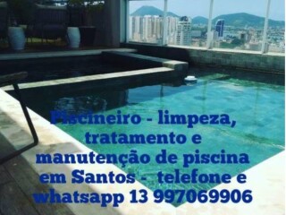 Piscineiro Limpeza de Piscinas em Santos Santos SP Pintor de parede e reformas no 210889501 