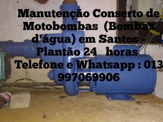 Manutenco Conserto de Motobombas Bombas dgua em Santos Santos SP Pintor de parede e reformas no 211002634 