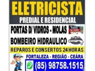 ELETRICISTA BOMBEIRO HIDRAULICO 24 HORAS 85 987581515 Fortaleza Cidade Pintor de parede e reformas no 323739996 