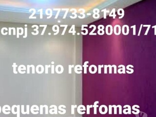 Pequena reforma em geral Caxias RJ Pintor de parede e reformas no 328298340 