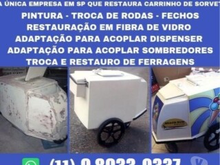 Carrinho de Sorvete Outros Bairros Sao Paulo SP Pintor de parede e reformas no 329104381 