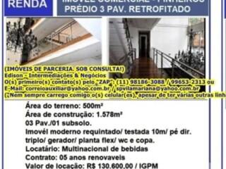 PINHEIROS 1578 M2 DE USO COMERCIAL OU RESIDENCIAL Pinheiros Encontre loja venda Pinheiros no 313430987 