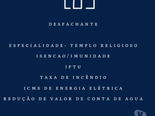 Despachante Documentalista Templo Religioso Madureira Profissionais liberais no 260846011 