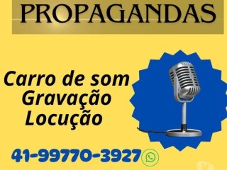 Gravaco para propagandas de rua locutor Joinville SC Profissionais liberais no 327702625 