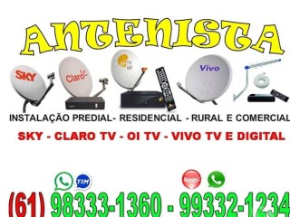 Antenista Asa Sul Sky Parablica 5G Claro Tv Geral Asa Sul Profissionais liberais no 329514774 