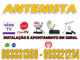 Antenista Cruzeiro Novo Sky Parablica 5G Claro Tv Ger Cruzeiro Novo Profissionais liberais no 329514825 