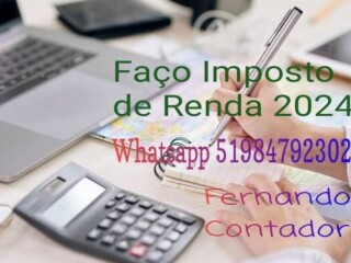 Faco Imposto de Renda 2024 Porto Alegre Sul Profissionais liberais no 330076570 