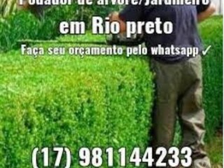 Jardineirojardinagempoda de rvorelimpeza de terreno Sao Jose do Rio Preto SP Profissionais liberais no 330094492 