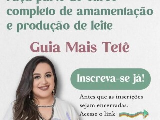 CURSO DE AMAMENTAO Chapadinha MA Cursos no 328096277 