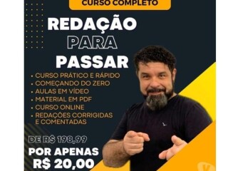 Curso de Redaco do Zero para Concursos Pblicos e ENEM Francisco Badaro MG Cursos no 328904396 