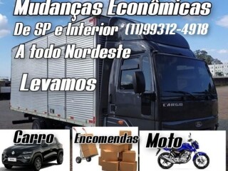 Mudancas SP ao Nordeste ligue 11993124918 Catanduva SP Fretes e mudancas no 281717217 