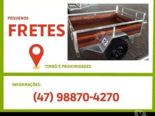 Pequenos fretes Timbo SC Fretes e mudancas no 316997290 