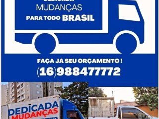 DEDICADA MUDANAS CARRETOS 16988477772 Ribeirao Preto SP Fretes e mudancas no 327938388 