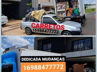 Dedicada servicos de mudancastransportes Ribeiro Preto Ribeirao Preto SP Fretes e mudancas no 328308029 