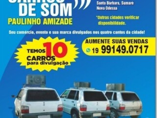 Carro de Sompropaganda Volante Americana SP Servicos especializados no 120327401 