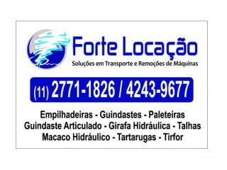 Locacao empilhadeirasmacaco unhagirafatartarugapaleteira Barueri SP Servicos especializados no 127528907 