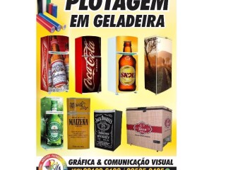 Plotagem em Geladeira Aparecida de Goiania GO Servicos especializados no 150045396 