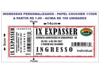 INGRESSOS PARA FESTAS E EVENTOS Goiania GO Servicos especializados no 151700156 