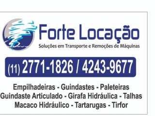 Locacao manutencao Barueri empilhadeiras kit remocao girafa Barueri SP Servicos especializados no 179710226 