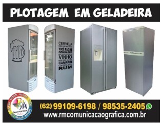 Plotagem em Geladeira Aparecida de Goiania GO Servicos especializados no 180193132 