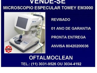 MICROSCOPIO ESPECULAR TOMEY EM3000 REVISADO Alto de Pinheiros Servicos especializados no 183337339 