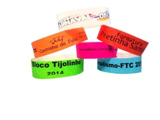 Pulseira de identificaco para festas e eventos Goiania GO Servicos especializados no 130763293 