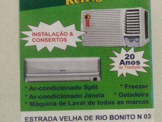 LIMPEZA INSTALAO MANUTENO CONSERTO REFRIGERAO Araruama RJ Servicos especializados no 240726570 