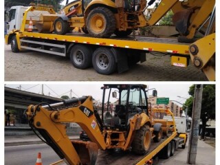 Transporte de Mquinas Retroescavadeira Ilha do Governador Servicos especializados no 254476969 