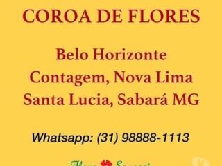 Velrio da Paz BH coroa de flores cemitrio da Paz BH CentroSul Servicos especializados no 298433074 