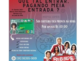 MEIA ENTRADA PARA O SHOW DO REBELDE 2023 Maraba PA Servicos especializados no 312051585 