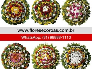 Coroa de flores velrio funerria Santa Clara em Sete Lagoas CentroSul Servicos especializados no 317387907 