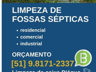 Desentupidora e Limpa Fossa Zona Sul Poa RS Porto Alegre Sul Servicos especializados no 318079181 