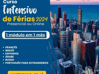 Curso de idiomas Intensivo online ou Presencial Campinas SP Servicos especializados no 328807259 