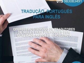 Traduco Portugus ingles Campinas SP Tradutor e intrprete no 208825731 