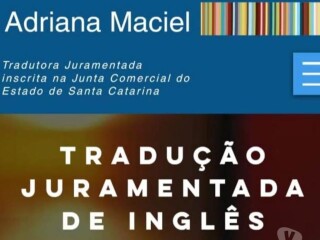 Traduco Juramentada Ingls Florianpolis Outros Tradutor e intrprete no 326931880 