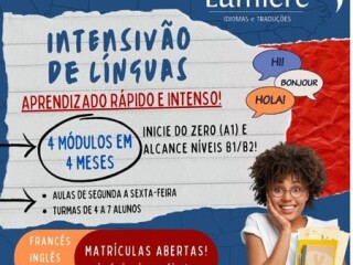 Curso Intensivo de Lnguas At 4 mdulos em 4 meses Campinas SP Aulas de ingls e cursos de idiomas no 318027804 