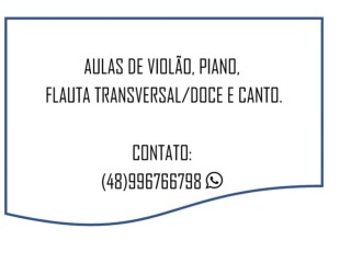 Aulas Violo Piano Flautas Violino e Canto Centro Florianopolis Cursos de teatro danca e msica no 191474802 